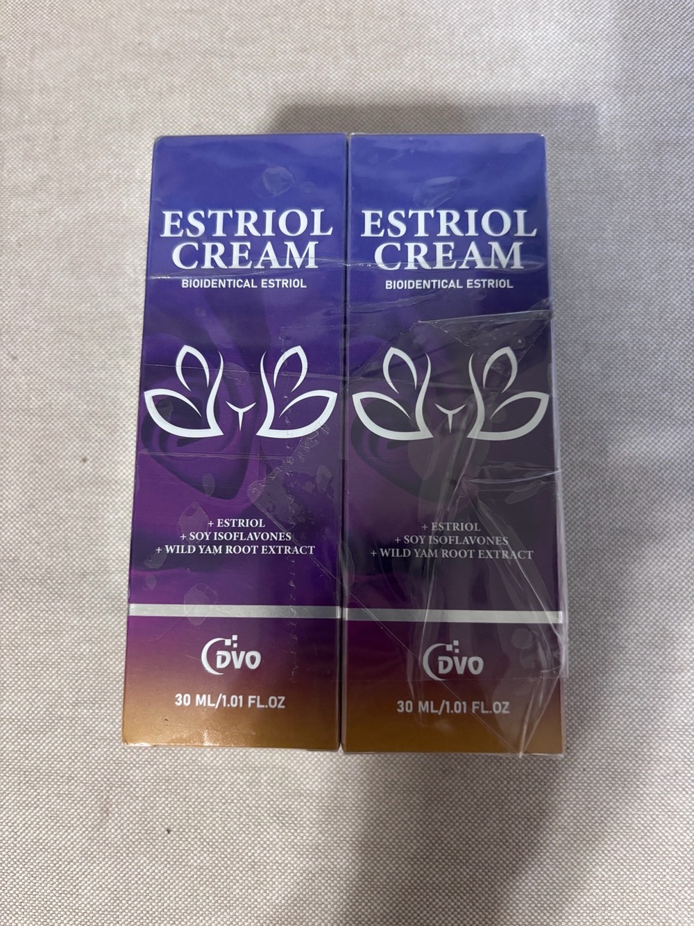 2x DVO Estriol Cream For Women Menopause Hormonal Relief Wild Yam  Root Extract